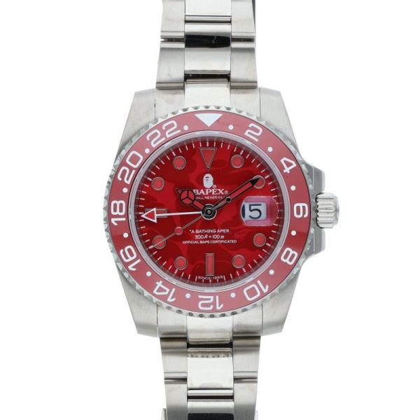 アベイシングエイプ BAPEX TYPE 2 BAPEX COLOR CAMO カモ柄文字盤クォーツ...