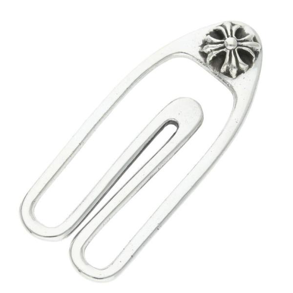 クロムハーツ Chrome Hearts PAPER CLIP シルバーマネークリップ 中古 SS0...