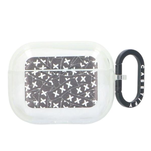 ゴッドセレクショントリプルエックス フラグメントデザイン CASETIFY ロゴプリントAirPod...