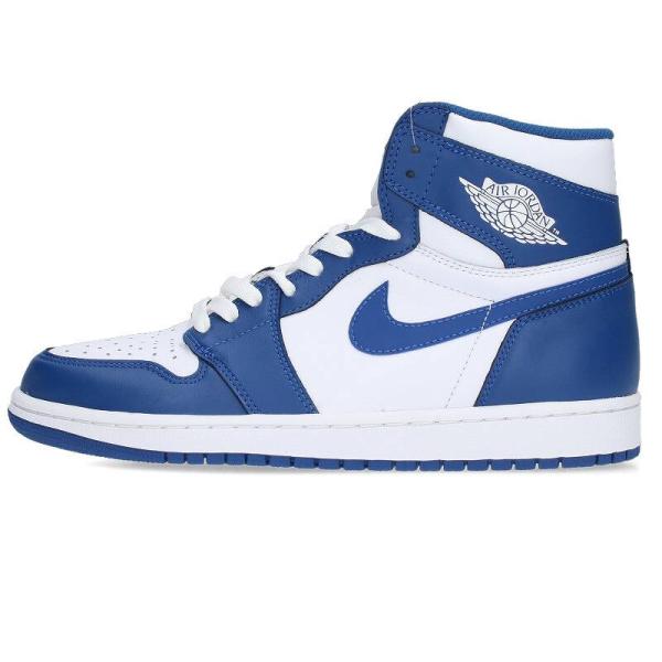 ナイキ NIKE 2016 AIR JORDAN 1 RETRO HIGH OG STORM BLU...