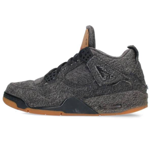 ナイキ NIKE リーバイス AIR JORDAN 4 RETRO LEVIS NRG BLACK ...