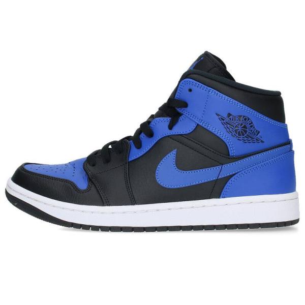 ナイキ NIKE AIR JORDAN1 MID HYPER ROYAL 554724-077 サイ...