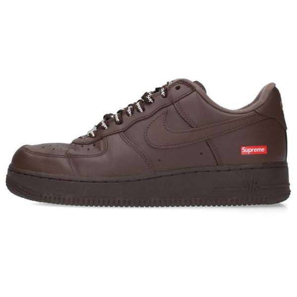 ナイキ NIKE シュプリーム AIR FORCE 1 LOW BAROQUE BROWN CU92...