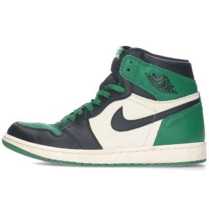 ナイキ NIKE AIR JORDAN 1 RETRO HIGH OG PINE GREEN 555088-302 28.5cm エア ジョーダン1レトロハイオージースニーカー 中古 BS99