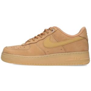 ナイキ NIKE AIR FORCE 1 07 WB FLAX CJ9179-200 サイズ:27.5cm エアフォース ワンローフラックス ウィートスニーカー 中古 BS99