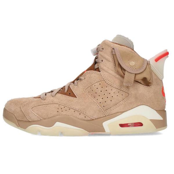 ナイキ NIKE トラヴィススコット AIR JORDAN 6 SP BRITISH KHAKI 2...