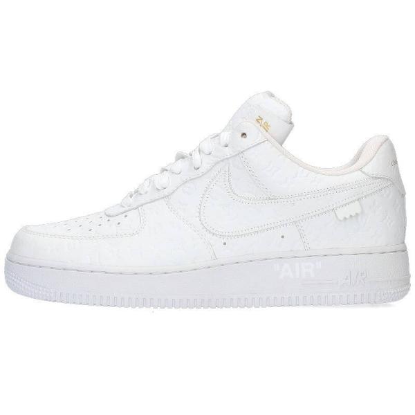 ルイヴィトン ナイキ AIR FORCE 1 LOW サイズ:8.5 モノグラムレザーローカットスニ...