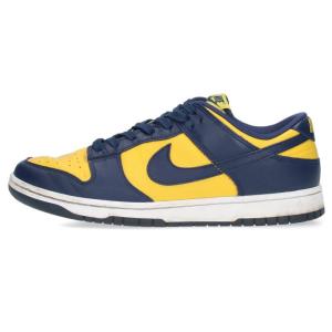 ナイキ NIKE DUNK LOW RETRODUNK LOW RETRO Michigan DD1391-700 サイズ:28cm ダンクローレトロミシガンスニーカー 中古 BS99｜rinkan