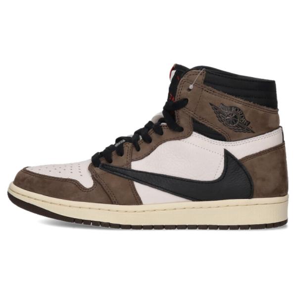 ナイキ スニーカー トラヴィススコット 27cm AIR JORDAN 1 HIGH OG TS T...