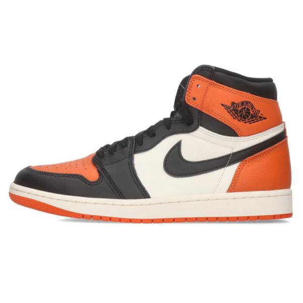 ナイキ スニーカー 27.5cm AIR JORDAN 1 RETRO HIGH OG BLACK ...