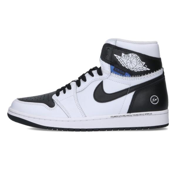 ナイキ スニーカー フラグメントデザイン 27.5cm AIR JORDAN 1 HIGH RETR...
