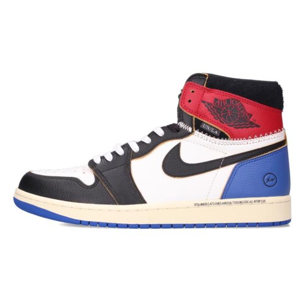 ナイキ スニーカー フラグメントデザイン 28.5cm AIR JORDAN 1 HIGH RETR...