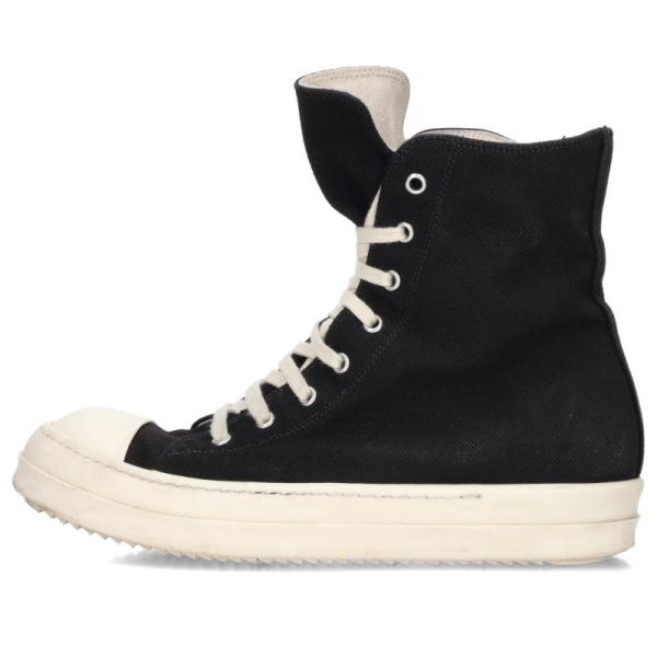 ダークシャドウ サイズ:41 RAMONES ラモーンズキャンバスハイカットスニーカー 中古 OM1...