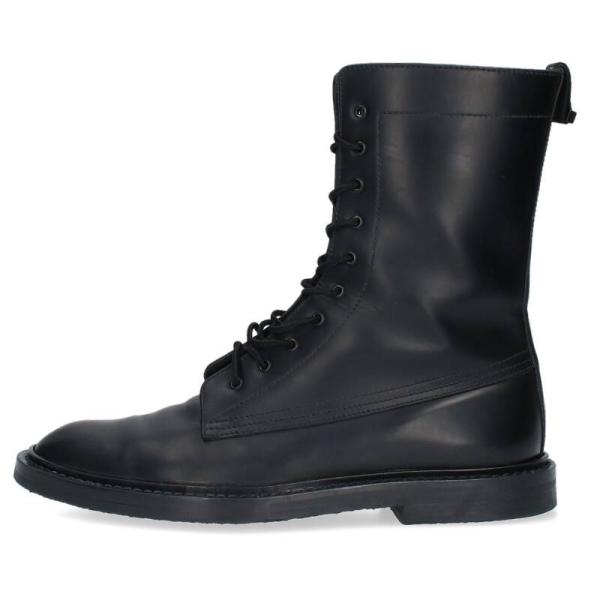 ディオールオム Dior HOMME 07AW VEAC3962 サイズ:42 レザーコンバットブー...