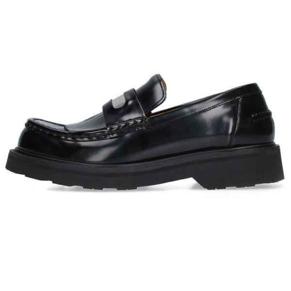 ケンゾー KENZO SMILE LOAFERS サイズ:42 レザースマイルローファー 中古 BS...