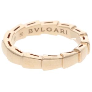ブルガリ サイズ:50/10号 セルペンティ ヴァイパー リング K18PGリング 中古 OM10