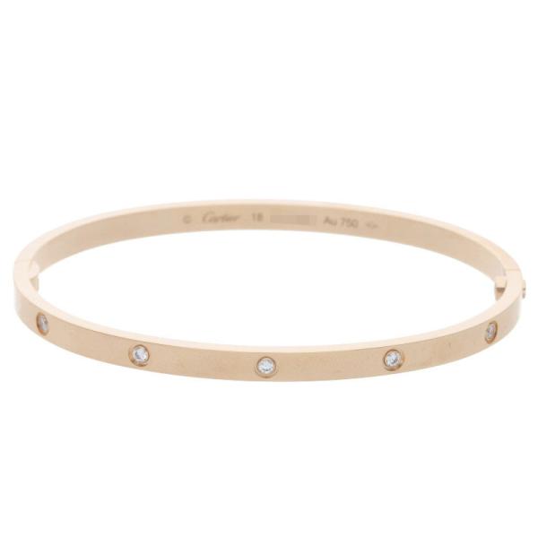 カルティエ ブレスレット LOVE BRACELET SM ラブブレス サイズ:18 K18PG10...