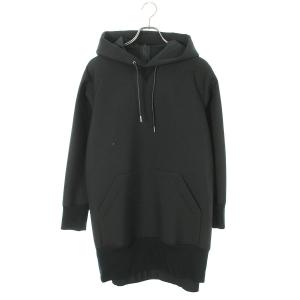 サカイ Sacai 23-06769/Suiting Bonding Hoodie サイズ:1 スーチングボンディングフーディーパーカー 中古 BS99｜rinkan