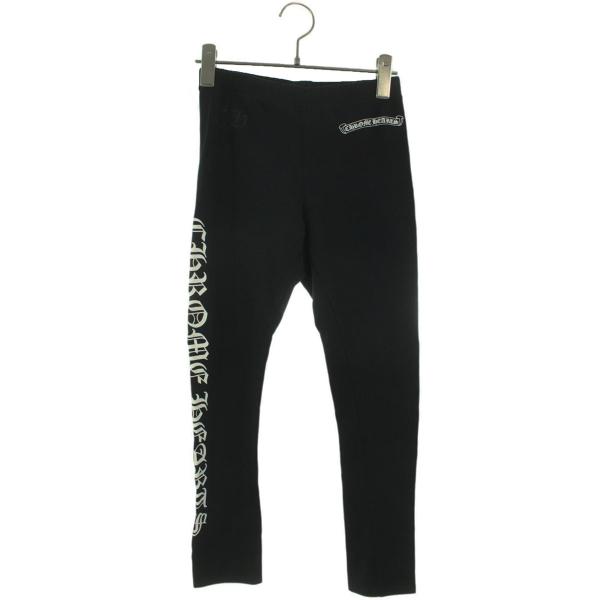 クロムハーツ ロングパンツ サイズ:S ロゴプリントレギンスロングパンツ 中古 BS55