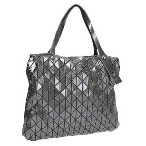 バオバオイッセイミヤケ BAO BAO ISSEY MIYAKE BB01-AG462 ローグロス PVCメタリックトートバッグ 中古 BS99｜rinkan