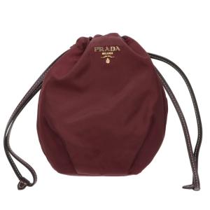 プラダ ナイロン巾着ポーチハンドバッグ 中古 BS99
