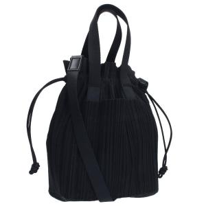 イッセイミヤケプリーツプリーズ ISSEY MIYAKE PLEATS PLEASE PP37AG601 プリーツ2WAYショルダーバッグ 中古 BS99｜rinkan