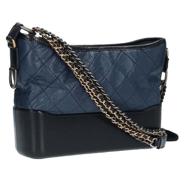 シャネル CHANEL ガブリエル ドゥ シャネル チェーンストラップレザーショルダーバッグ 中古 ...