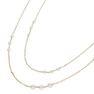 miu miu（ミュウミュウ） ネックレス MIUMIU MIU PEARL JEWELS 5JC754