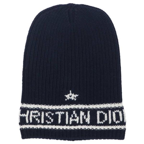 クリスチャンディオール Christian Dior 31NOE714IXGH ロゴカシミア混ニット...