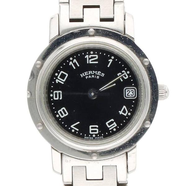 エルメス HERMES CL4.210 クリッパー クオーツ腕時計 中古 BS99