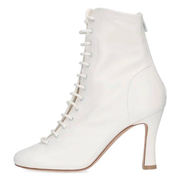 セリーヌ CELINE Glove Laced Ankle boots サイズ:35.5 ナッパレザ...