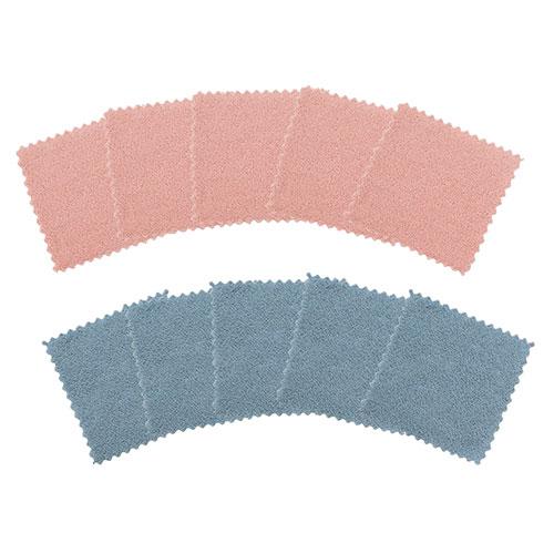 サッと使えるお掃除クロス10枚組 マイクロファイバークロス 150×150mmのミニサイズ SP-3...