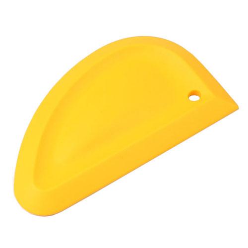 ユーロキッチン eurokitchen 一体型シリコンスパチュラ スクレーパータイプ イエロー HI...