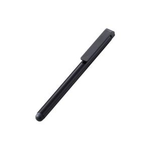 エレコム スマートフォン・タブレット用タッチペン シリコン ブラック P-TP01BK｜rinkobe