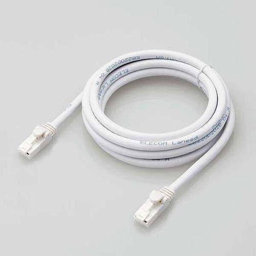 エレコム LANケーブル/CAT6A対応/EU RoHS指令準拠/爪折れ防止/簡易パッケージ仕様/2...