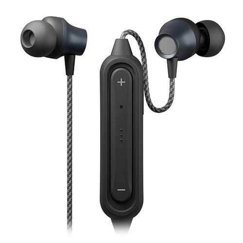PGA Bluetooth 5.0搭載 ワイヤレスステレオイヤホン タフケーブル/カナルタイプ ブラ...