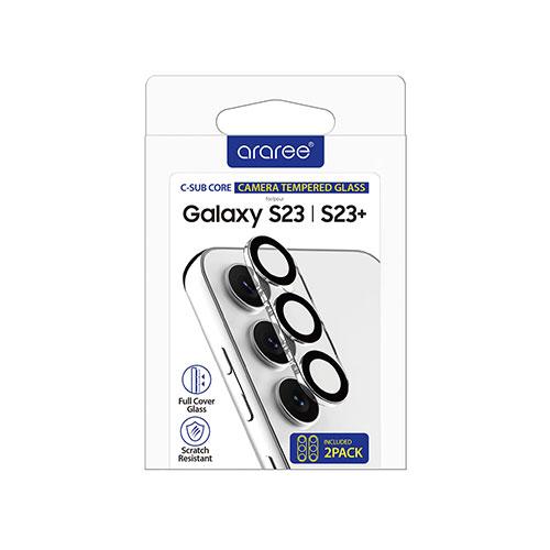 araree アラリー Galaxy S23 カメラ専用強化ガラスフィルム C-SUB CORE (...