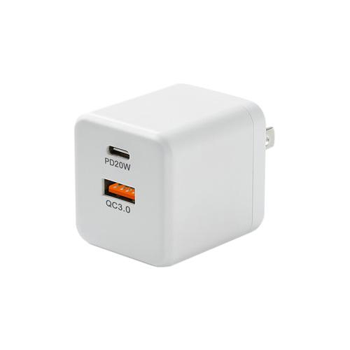bitstrong マルチタイプ 2ポート QC3.0 PD USB充電アダプター ホワイト BS-...