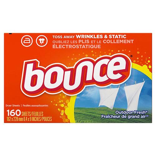 〔6箱入〕 P&amp;G 柔軟剤シート バウンスシート アウトドアフレッシュ160枚 IPG8003X6