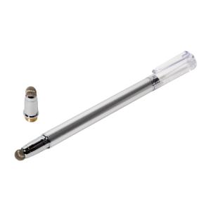MCO 先端交換式タッチペン 導電繊維タイプ シルバー STP-L01/SL｜rinkobe