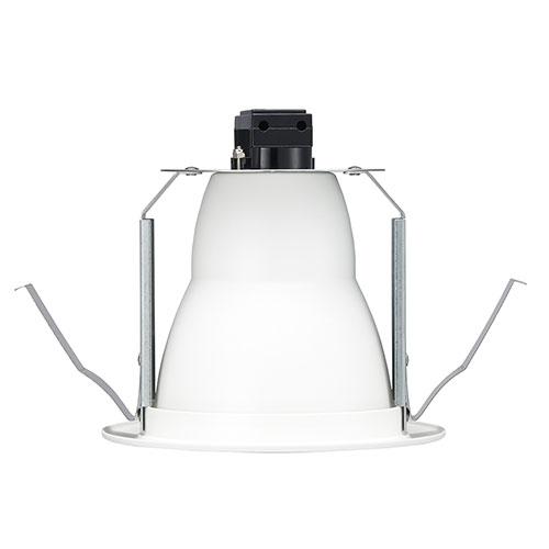 YAZAWA ダウンライト開口φ125mm 白ランプ別 E26 DLX2604WH