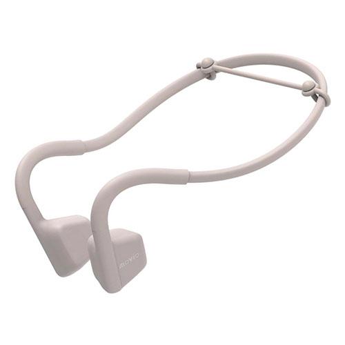 NAGAOKA 骨伝導イヤホン ACTIBONE2 耳をふさがないイヤホン ベージュ M315BON...