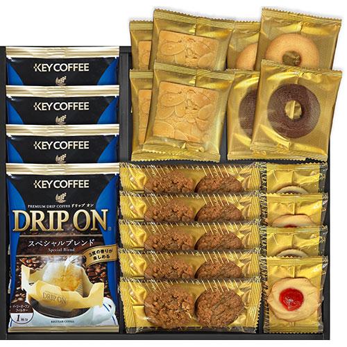 キーコーヒー&amp;Senjudo ベイクドスイーツファクトリー コーヒードリップ、クッキー6種 SCD-...