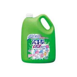 (まとめ)花王 ワイドハイターEXパワー 業務用 4.5L 〔×6セット〕