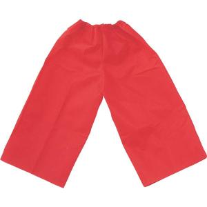 (まとめ)アーテック 衣装ベース 〔S ズボン〕 不織布 レッド(赤) 〔×15セット〕