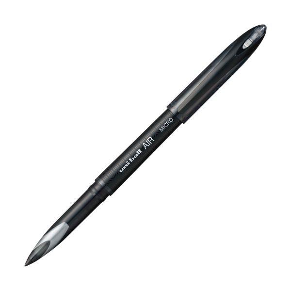 (まとめ) 三菱鉛筆 水性ボールペン ユニボールエア0.5mm 黒 UBA20105.24 1本 〔...