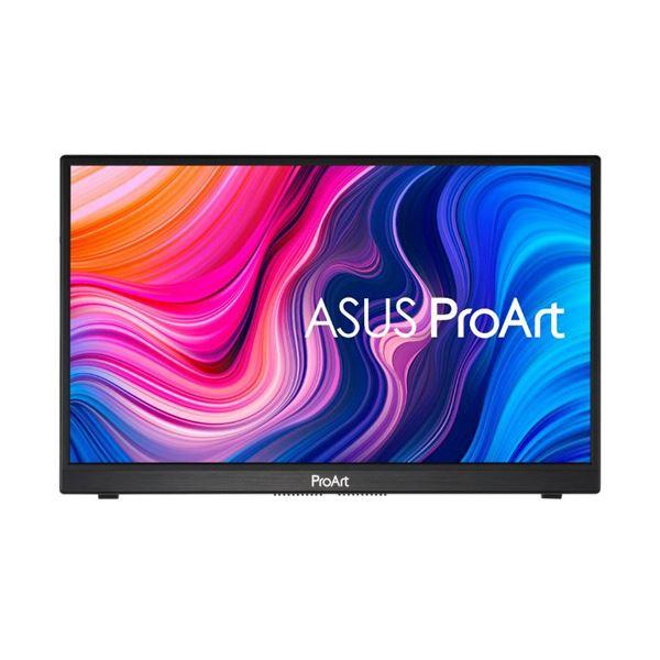 ASUS ProArt 14型ワイドsRGB100% 10点マルチタッチ対応モバイルモニター ブラッ...