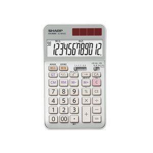 シャープ SHARP 実務電卓 12桁 ナイスサイズタイプ EL-N942-CX 1台