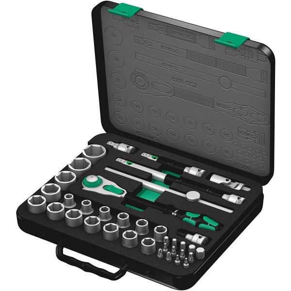 Wera 8100SC2 サイクロップラチェットセット 1/2インチ