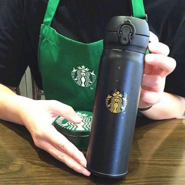 スターバックス 水筒 魔法瓶 ステンレスボトル 桜 500ml 男女兼用 軽量構造 直飲み star...